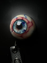 Cargar imagen en el visor de la galería, Eyeball ID/Badge Holder Belt Clip for keys