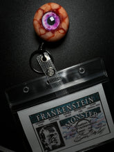 Cargar imagen en el visor de la galería, Eyeball ID/Badge Holder Belt Clip for keys
