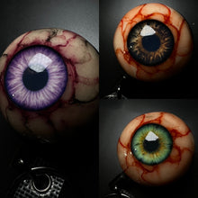Cargar imagen en el visor de la galería, Eyeball ID/Badge Holder Belt Clip for keys