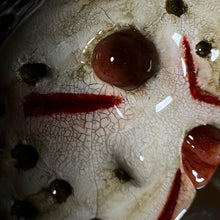 Cargar imagen en el visor de la galería, Crystal Lake Killer Friday the 13th Inspired Jason Half Mask Lighter Sleeve Artist choice