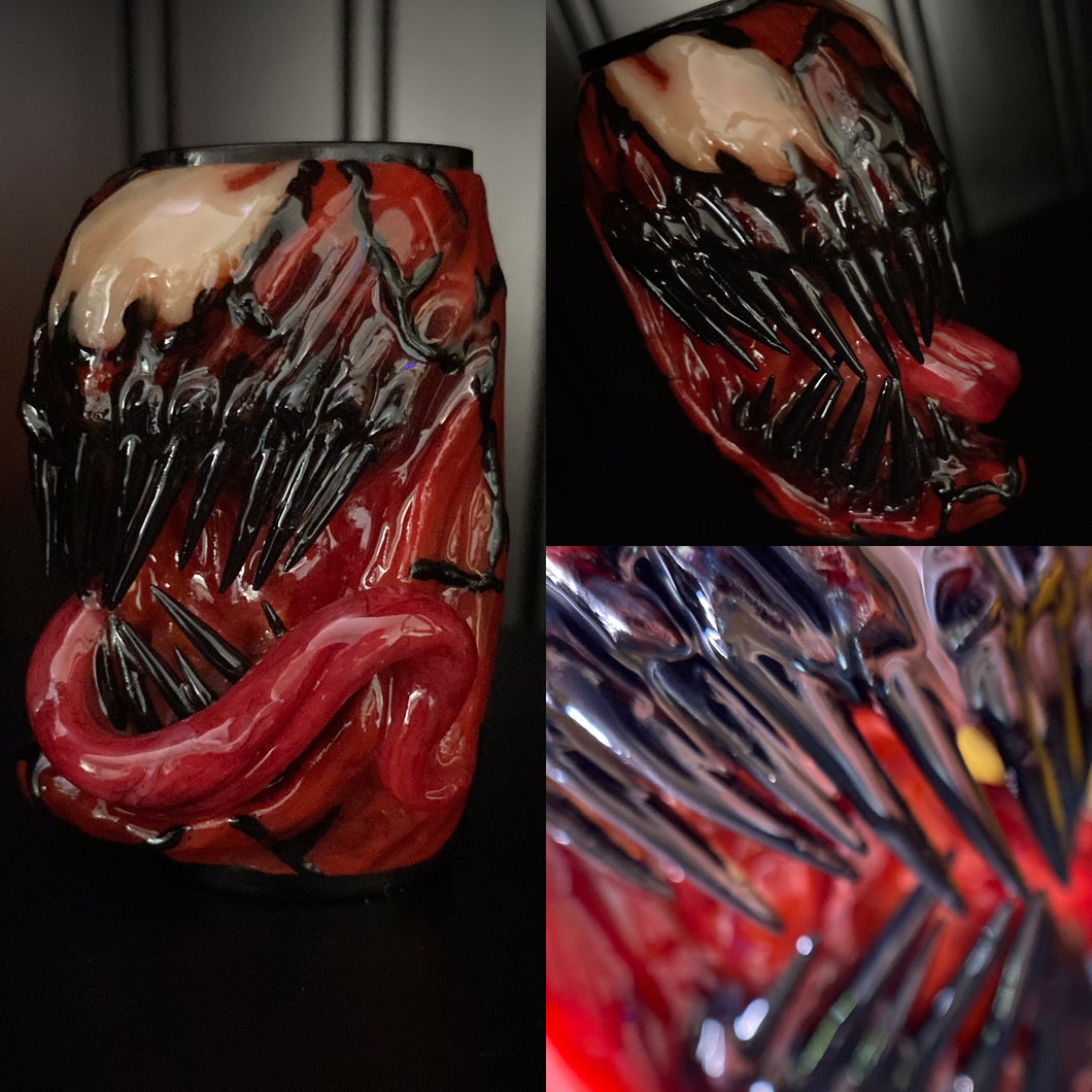 Red Symbiote Carnage inspired Lighter Sleeve/Cover