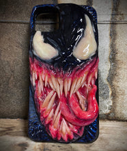 Load image into Gallery viewer, Symbiote inspired Venom Phone Case
