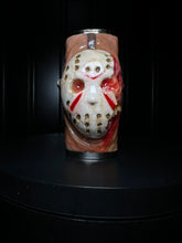 Load image into Gallery viewer, Crystal Lake Killer Friday the 13th Inspired Jason Half Mask Lighter Sleeve Artist choice
