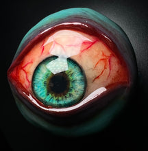Load image into Gallery viewer, Eyeball with eyelid Phone Grip
